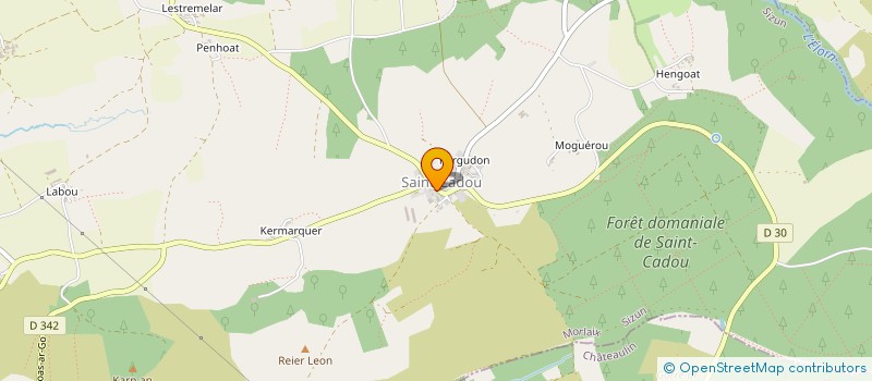 localisation de l'entreprise MONSIEUR ERWAN CLOAREC  SIZUN