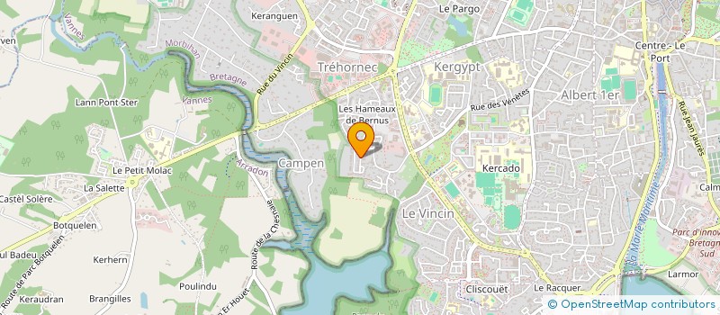 localisation de l'entreprise MONSIEUR ERWAN DAGORN à VANNES