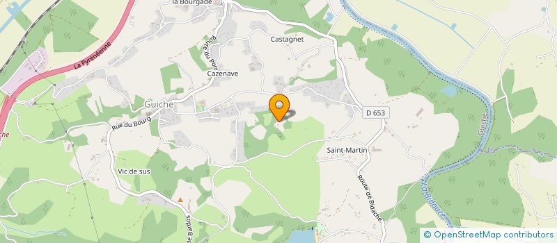 localisation de l'entreprise MONSIEUR ERWAN DAGOS  GUICHE