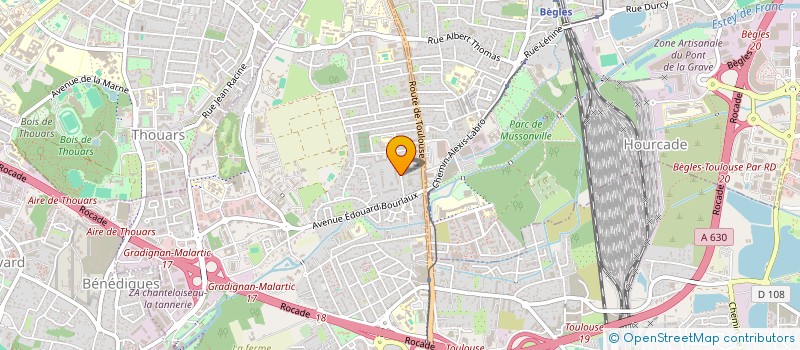 localisation de l'entreprise MONSIEUR ERWAN DE CHERISEY  VILLENAVE-D'ORNON