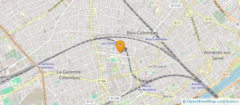 localisation de l'entreprise MONSIEUR ERWAN DE ROTALIER à BOIS-COLOMBES