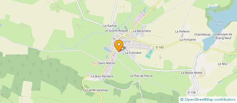 localisation de l'entreprise MONSIEUR ERWAN DEGAND à JUVIGNE