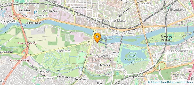localisation de l'entreprise MONSIEUR ERWAN DIEU à TOURS