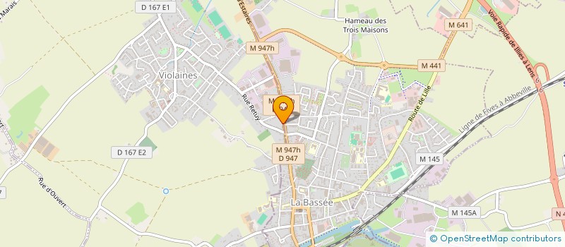 localisation de l'entreprise MONSIEUR ERWAN DOUNIAUX  VIOLAINES