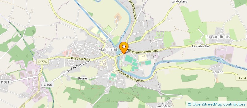 localisation de l'entreprise MONSIEUR ERWAN DREANO à MALESTROIT