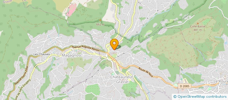 localisation de l'entreprise MONSIEUR ERWAN DROLEZ  CHATEAUNEUF-GRASSE