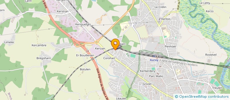 localisation de l'entreprise MONSIEUR ERWAN DROUIN  BRECH