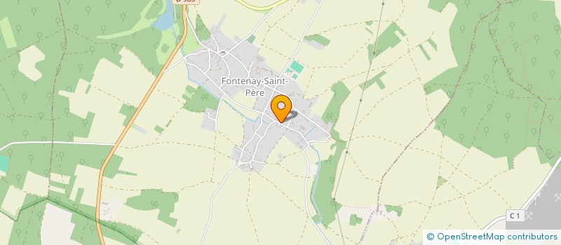 localisation de l'entreprise MONSIEUR ERWAN DRUAIS  FONTENAY-SAINT-PERE