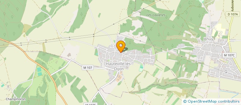 localisation de l'entreprise MONSIEUR ERWAN DU FOU à HAUTEVILLE-LES-DIJON