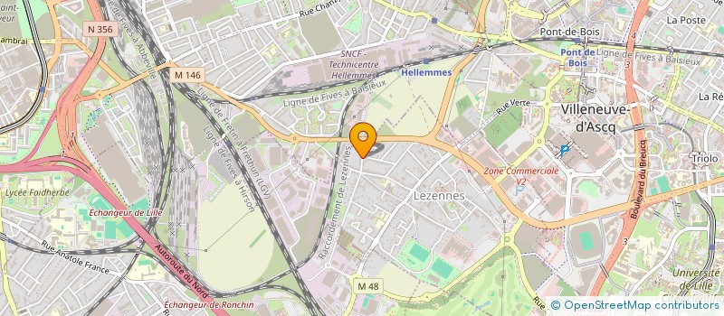 localisation de l'entreprise MONSIEUR ERWAN DUCHAMPS à LILLE