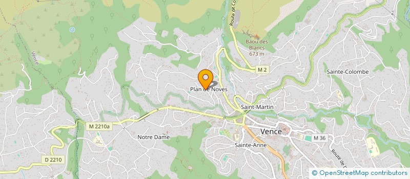 localisation de l'entreprise MONSIEUR ERWAN DURAND à VENCE