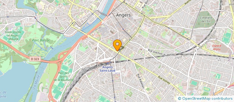 localisation de l'entreprise MONSIEUR ERWAN DURAND à ANGERS