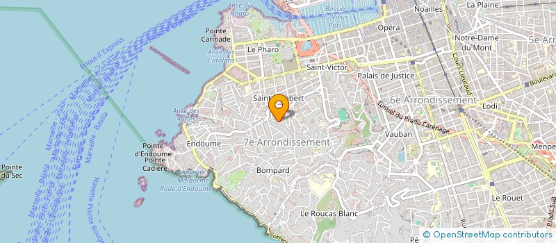 localisation de l'entreprise MONSIEUR ERWAN DUVAL à MARSEILLE