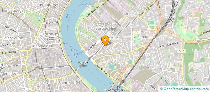 localisation de l'entreprise MONSIEUR ERWAN EONO  BORDEAUX