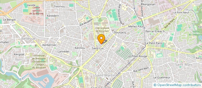 localisation de l'entreprise MONSIEUR ERWAN FITAMANT à BREST