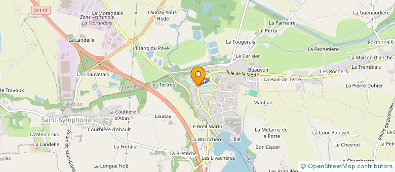 localisation de l'entreprise MONSIEUR ERWAN FLAUX  LES IFFS