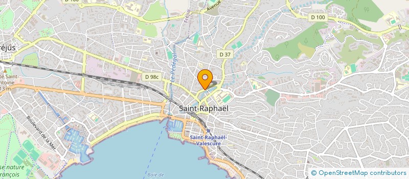 localisation de l'entreprise MONSIEUR ERWAN FOUILLEN à SAINT-RAPHAEL
