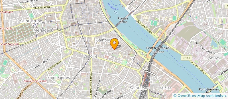 localisation de l'entreprise MONSIEUR ERWAN FRANCOIS  BORDEAUX