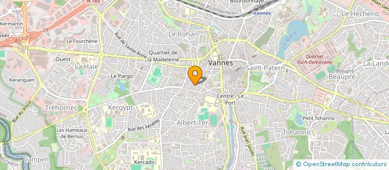 localisation de l'entreprise MONSIEUR ERWAN GALLET à VANNES