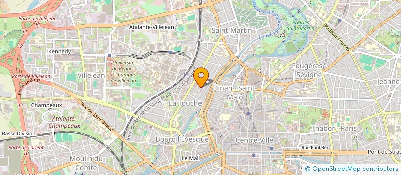 localisation de l'entreprise MONSIEUR ERWAN GEHIN  RENNES