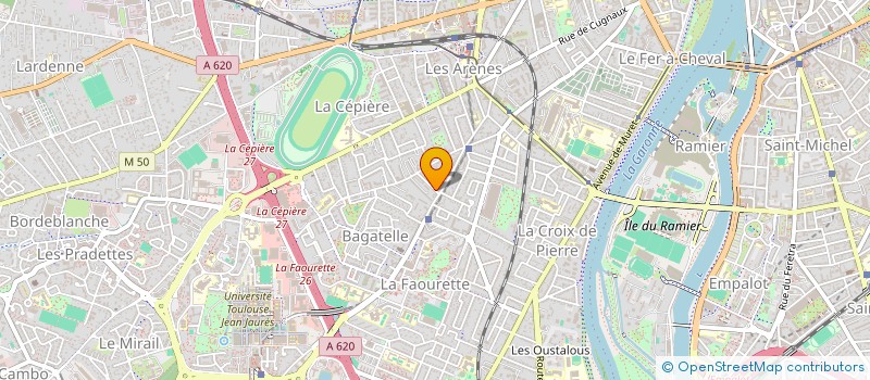 localisation de l'entreprise MONSIEUR ERWAN GEORGES à TOULOUSE