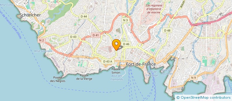 localisation de l'entreprise MONSIEUR ERWAN GERTRUDE à FORT-DE-FRANCE