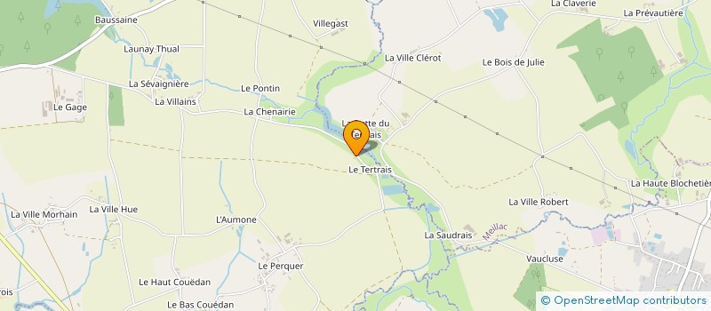 localisation de l'entreprise MONSIEUR ERWAN GICQUEL  PLEUGUENEUC