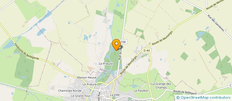 localisation de l'entreprise MONSIEUR ERWAN GITTON à NOYERS