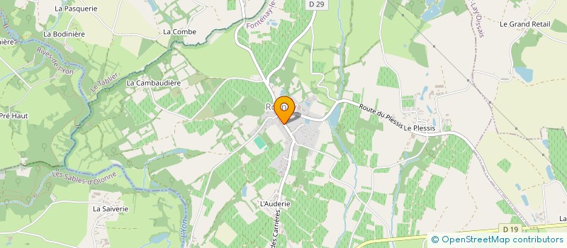 localisation de l'entreprise MONSIEUR ERWAN GLACET  ROSNAY