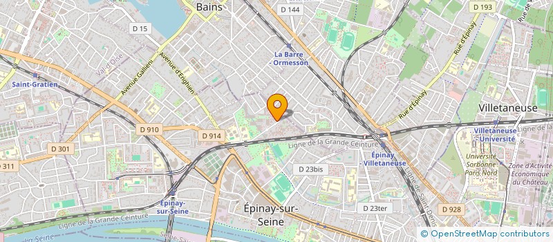 localisation de l'entreprise MONSIEUR ERWAN GODARD à EPINAY-SUR-SEINE