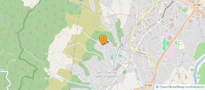 localisation de l'entreprise MONSIEUR ERWAN GONTHIER  SAINT-ETIENNE-DE-FONTBELLON