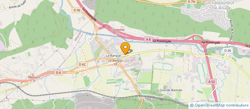 localisation de l'entreprise MONSIEUR ERWAN GORI  FUVEAU