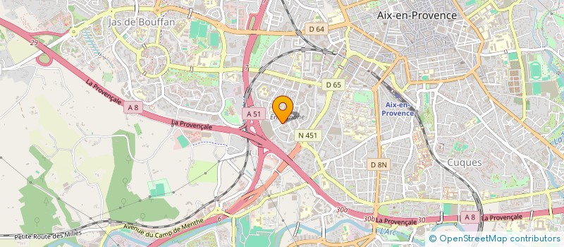 localisation de l'entreprise MONSIEUR ERWAN GOUABECHE à AIX-EN-PROVENCE