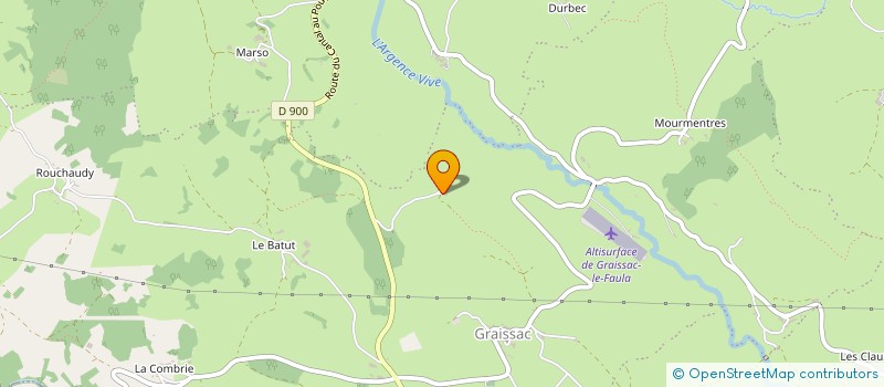 localisation de l'entreprise MONSIEUR ERWAN GRAF  ARGENCES EN AUBRAC