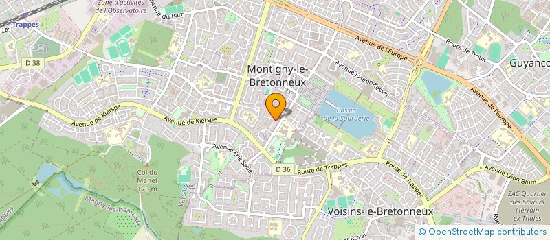 localisation de l'entreprise MONSIEUR ERWAN GUEDES à MONTIGNY-LE-BRETONNEUX