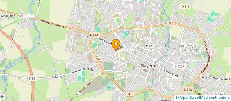 localisation de l'entreprise MONSIEUR ERWAN GUEN  BAYEUX