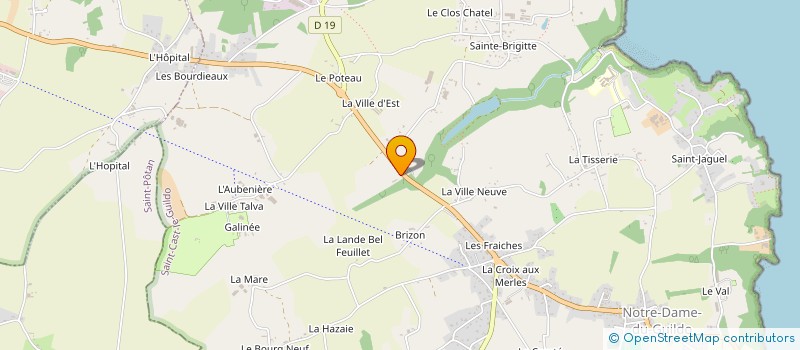 localisation de l'entreprise MONSIEUR ERWAN GUGUEN  SAINT CAST LE GUILDO