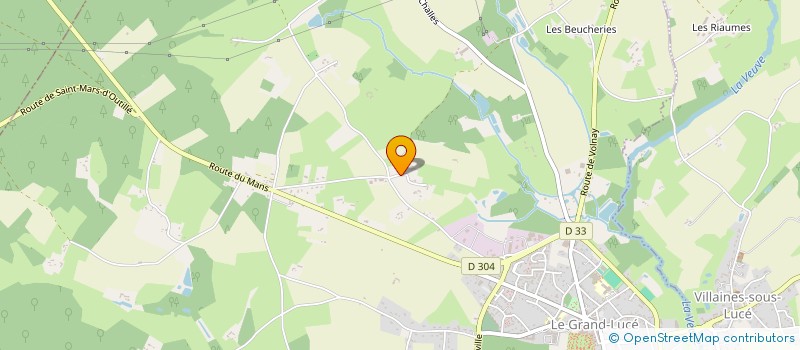 localisation de l'entreprise MONSIEUR ERWAN GUILLARD  LE GRAND-LUCE