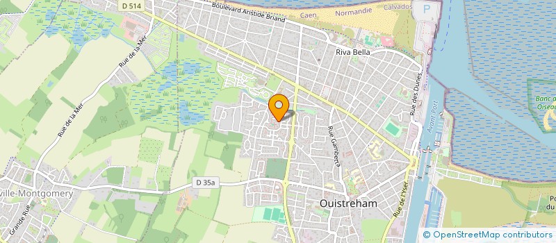 localisation de l'entreprise MONSIEUR ERWAN GUILLOT  OUISTREHAM