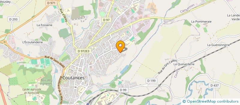 localisation de l'entreprise MONSIEUR ERWAN GUYOMAR à COUTANCES