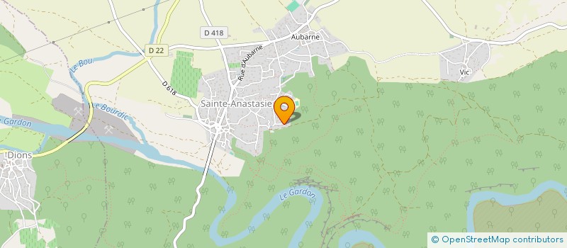 localisation de l'entreprise MONSIEUR ERWAN HEMAR  SAINTE-ANASTASIE