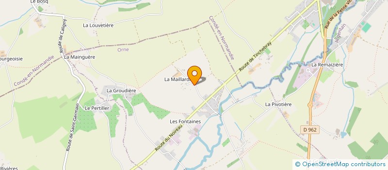 localisation de l'entreprise MONSIEUR ERWAN HEMART à MONTILLY-SUR-NOIREAU