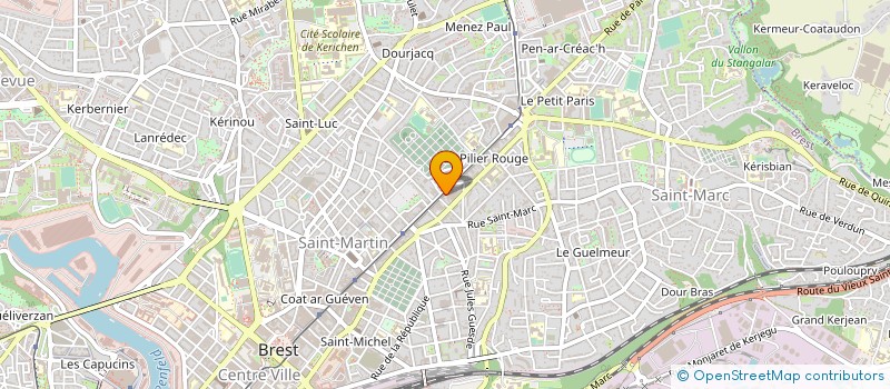 localisation de l'entreprise MONSIEUR ERWAN HEMERY à BREST