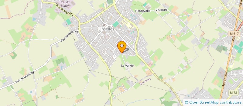 localisation de l'entreprise MONSIEUR ERWAN HENRIO à LINSELLES