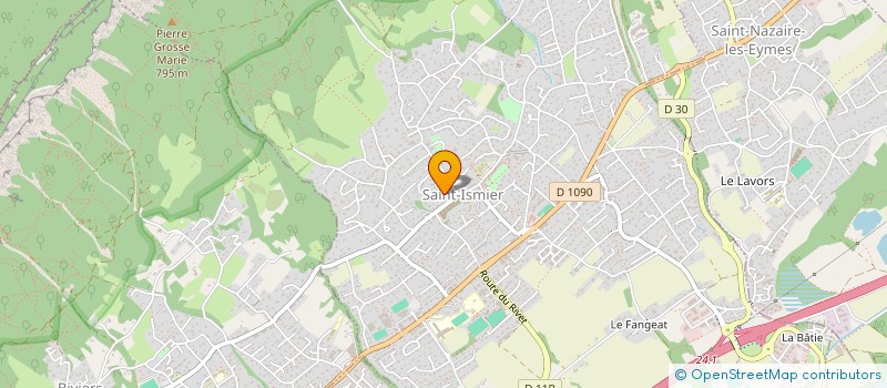 localisation de l'entreprise MONSIEUR ERWAN HENRY  SAINT-ISMIER