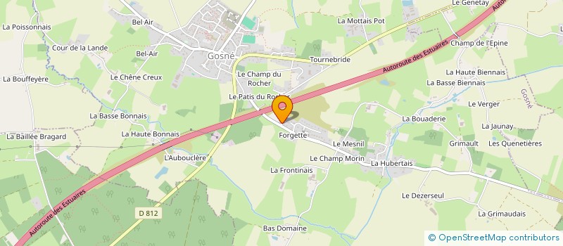 localisation de l'entreprise MONSIEUR ERWAN HEUDES - RENAUT  GOSNE