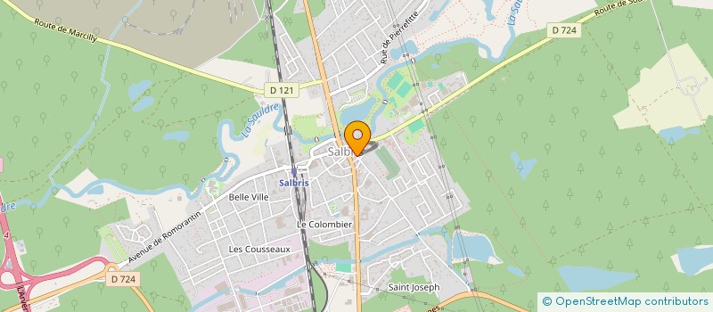 localisation de l'entreprise MONSIEUR ERWAN HUGUET  SALBRIS