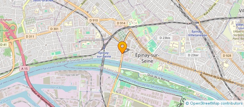 localisation de l'entreprise MONSIEUR ERWAN JANTY à EPINAY SUR SEINE
