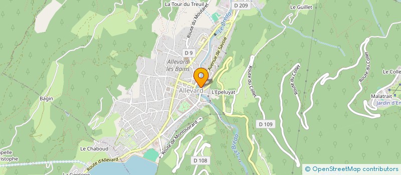 localisation de l'entreprise MONSIEUR ERWAN KERAVAL  LE HAUT-BREDA