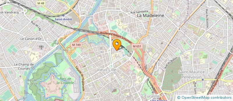 localisation de l'entreprise MONSIEUR ERWAN KERMARREC à LILLE
